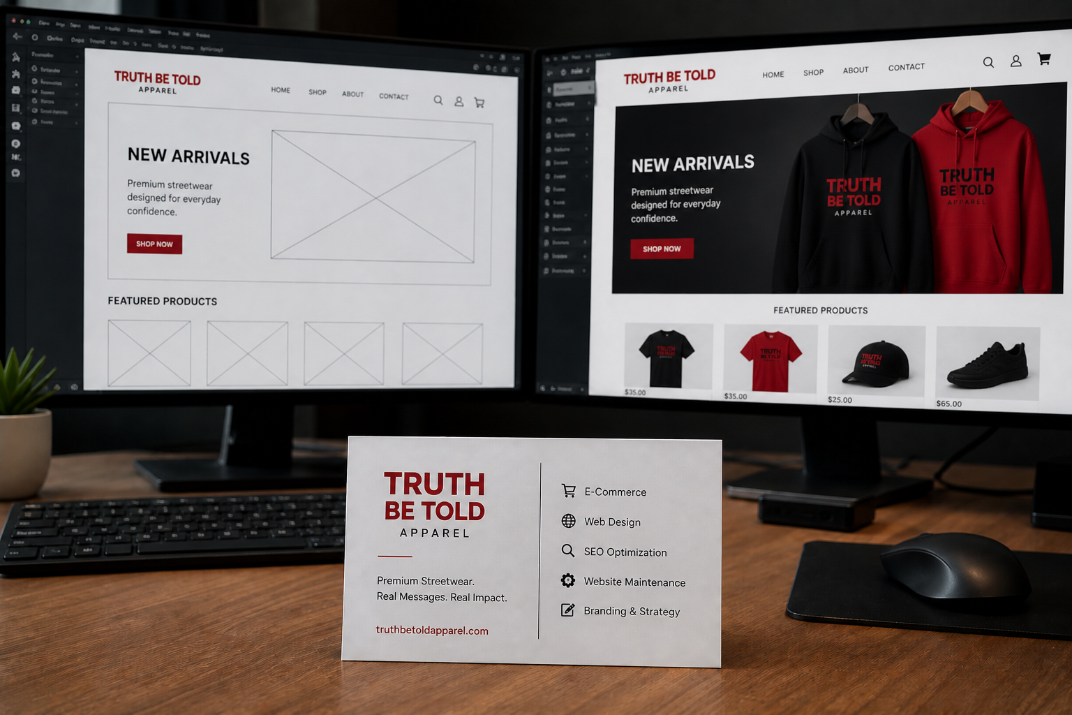 E-commerce shops