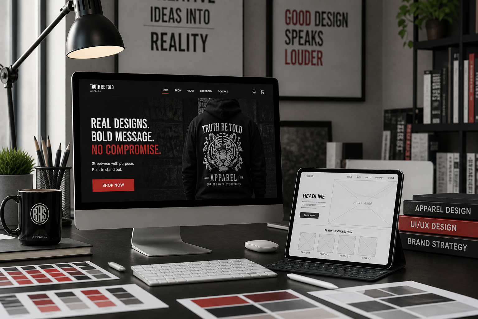 Website design