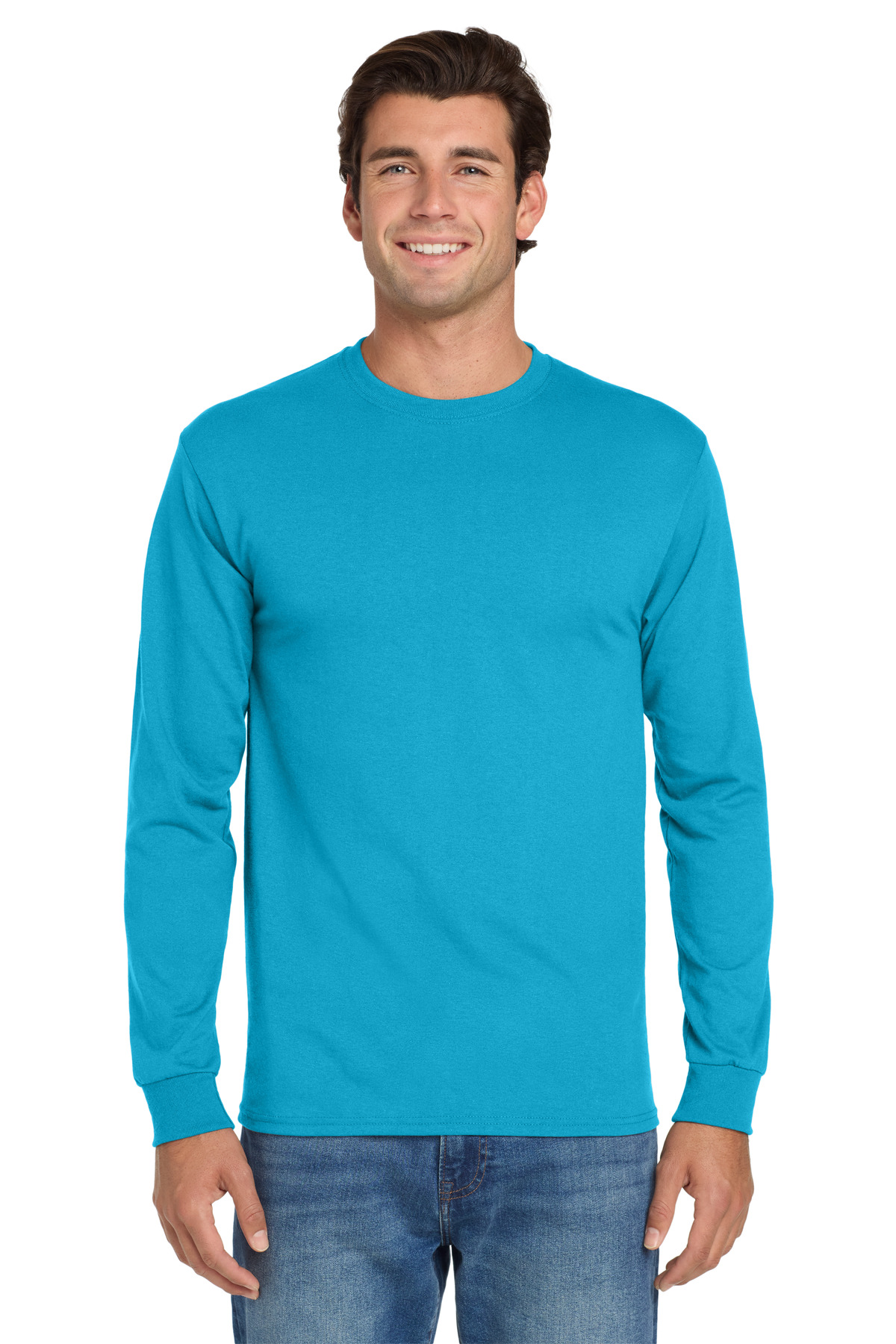 Jerzees ® - Dri-Power ® 50/50 Cotton/Poly Long Sleeve T-Shirt. 29LS - Image 19