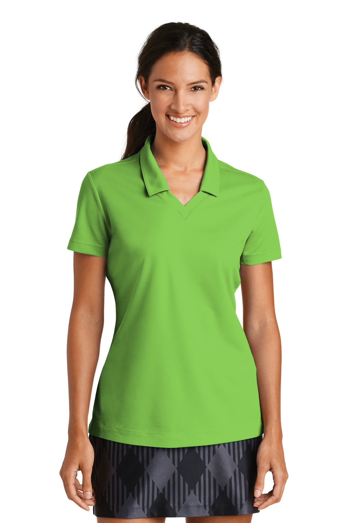 DISCONTINUED Nike Ladies Dri-FIT Micro Pique Polo. 354067 - Image 7