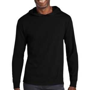 Jerzees Classics   Unisex Cotton Long Sleeve Hooded T-Shirt 363LH